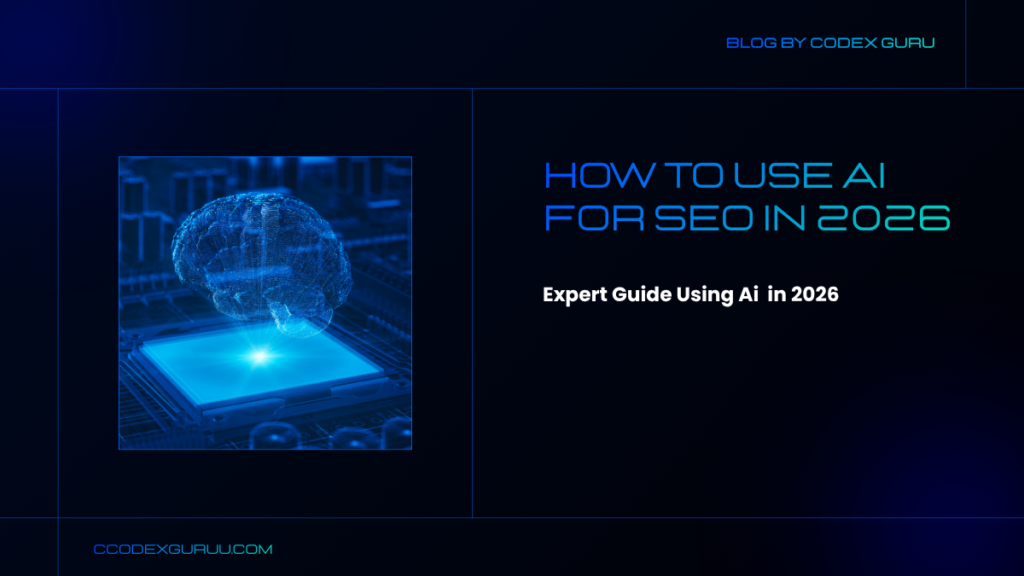 Featured image of blog post how to use Ai in SEO 2026