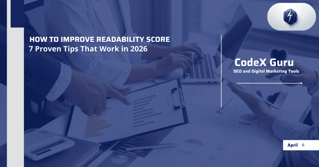 How to improve readability score in 2026 — 7 proven tips for better content SEO by Codex Guru