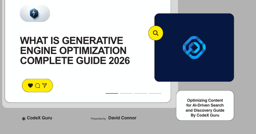 Featured Image of geo optimization guide 2026 by Codex Guru Article